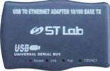 Adapter USB 2.0 - Fast Ethernet, STLab, BOX