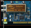  BEHOLDER TV TUNER TV+FM Studio 403,(Tw)