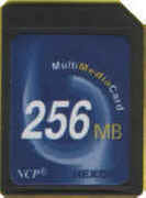  - Multimedia Card 256Mb NCP,(Ly),  