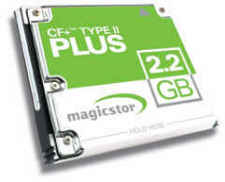  - FlashDisk 2.2Gb CF+TypeII Magicstor,(PCMCIA adaptor, CR),(Ch),  