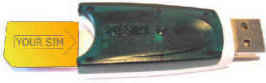 USB - SIM-card reader U-SM20 (программатор SIM-карт GSM/SDMA-телефонов), BOX