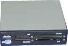 Internal CardReader 14 in 1 with USB S5-NX-B, black (внутр), другое фото