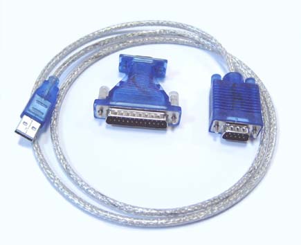 Cabel USB - Serial port RS232 (1 COM port, DB9/DB25, 1.8 метра), другое фото