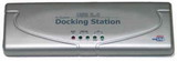 Docking Station USB 2.0 (2 USB 2.0, PS/2, RS232, PRN, DataTransfer), silver, BOX