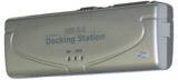 Docking Station USB 2.0 (2 USB 2.0, PS/2, RS232, PRN), silver, BOX