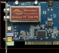  BEHOLDER PCI TV+FM Studio 409,(Tw),  