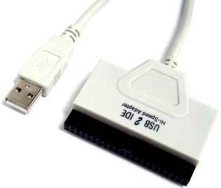 Adapter USB 2.0 - IDE (USB 2.0 - ATA133),  