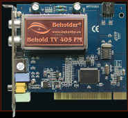 Тюнер BEHOLDER PCI TV+FM Studio 405,(Tw), другое фото