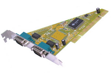 Sunix (4037T), RS-232 (Serial) 2 port PCI Card  ( SUN1889),  