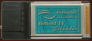  BEHOLDER PCMCIA TV Columbus,(Tw),  