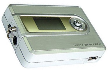 - MP3  Digital Player A8F 512Mb, silver (w/FM+SDcard),(Ch)