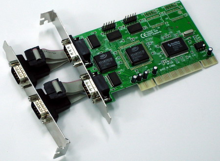 PCI - 4 Serial port (4 COM port), chipset NetMos 9845CV, Espada, box,  
