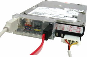 SATA to IDE, chipset Silicon Image SIL3611, Espada (Переходник с SATA на IDE для подключения IDE устройств (HDD, CDROM) через SATA порт), другое фото
