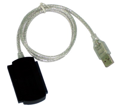 Cabel USB to IDE (С блоком питания, подключение 3,5