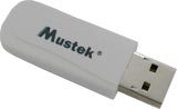 Bluetooth 2.0 USB adapter Mustek MBT-D120P (80m, EDR, 3Mb/s, Class II)