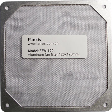 Разное FANSIS FFA-120 Aluminum fan filter 120 Silver, box,(Ch)
