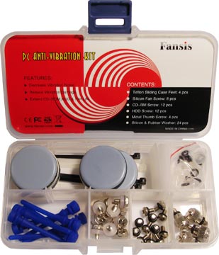 Разное FANSIS FC-KIT 01 Anti-vibration Mounting kit, box,(Ch)