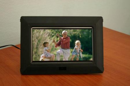   Photo Frame 7 inch Espada E-07A black (Auto-play),  