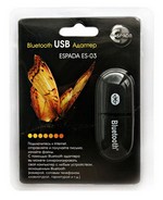 ����-�� ������������ Bluetooth 2.0 USB adapter Espada ES03 Black