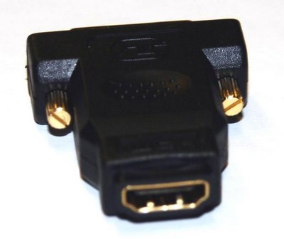  HDMI 19F to DVI-D 25M